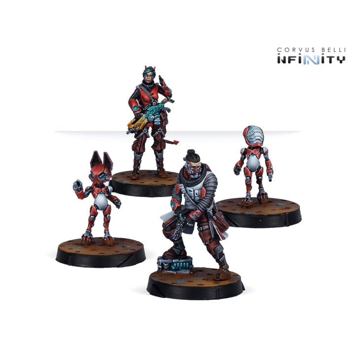 Figurines Infinity (Corvus Belli) - Nomads Support Pack