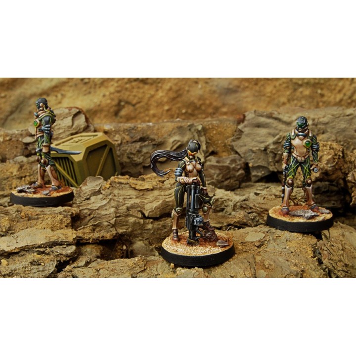 Infinity (Corvus Belli) - Hassassin Fiday (Fusil d'Abordage)