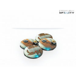 Infinity - 40mm Scenery Bases, Alpha Series (4)