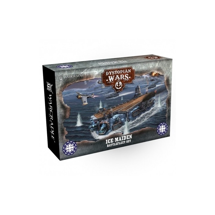 Figurines de la Ice Maiden Battlefleet Set pour l'Imperium à Dystopian Wars