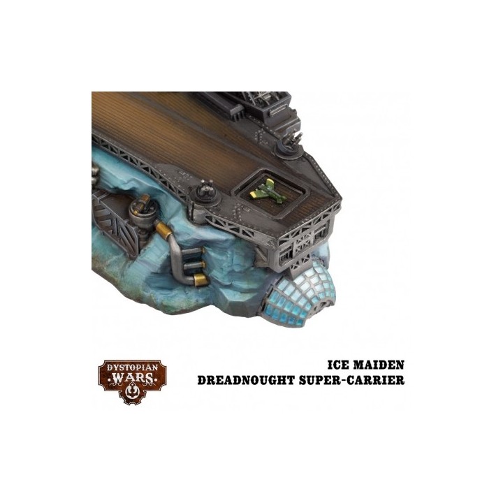 Figurines de la Ice Maiden Battlefleet Set pour l'Imperium à Dystopian Wars