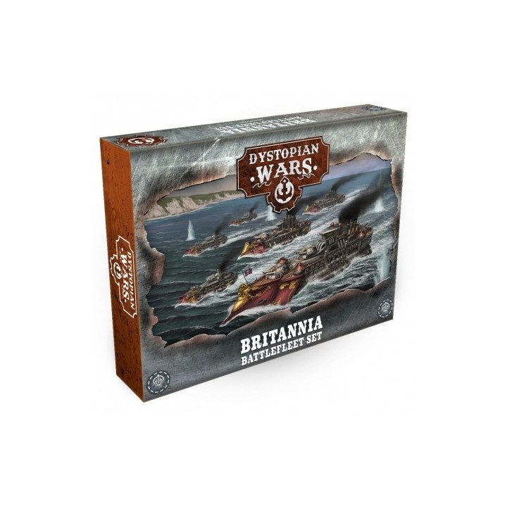 Dystopian Wars - Britannia Battlefleet Set