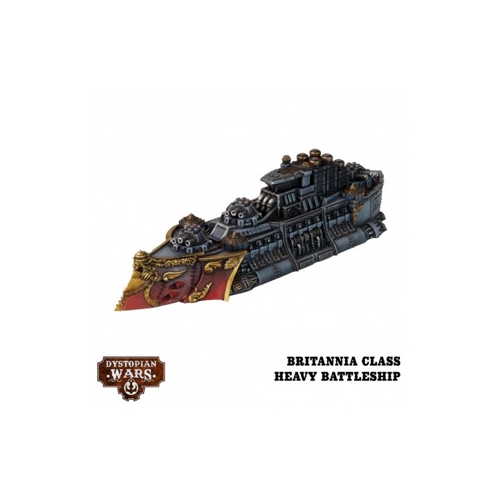 Dystopian Wars - Britannia Battlefleet Set