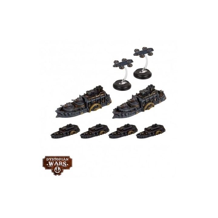 Dystopian Wars - Union Frontline Squadrons