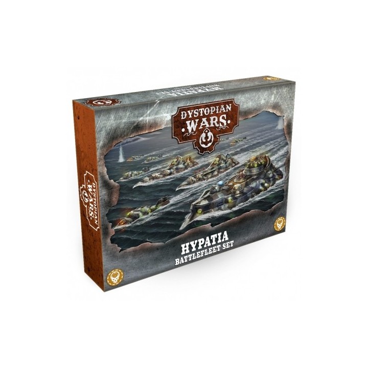 Dystopian Wars - Hypatia Battlefleet Set