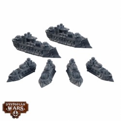 Dystopian Wars - Crown Frontline Squadrons
