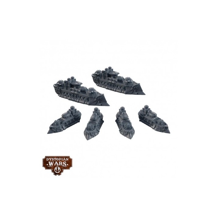 Dystopian Wars - Crown Frontline Squadrons