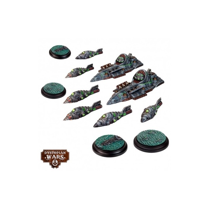 Dystopian Wars - Enlightened Support Squadrons