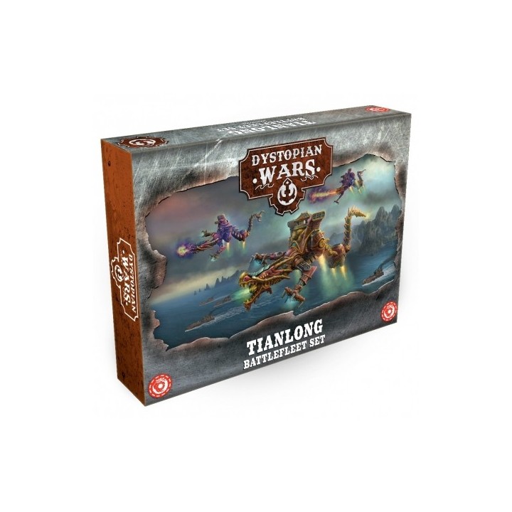 Dystopian Wars - Tianlong Battlefleet Set