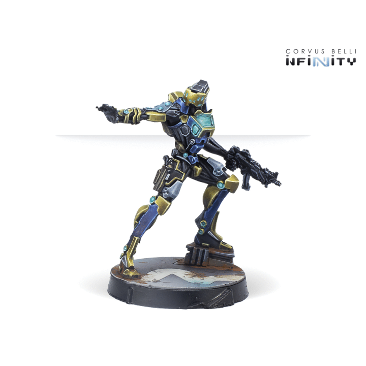 Figurines de Betatroopers de l'O-12 pour Infinity (Corvus Belli)