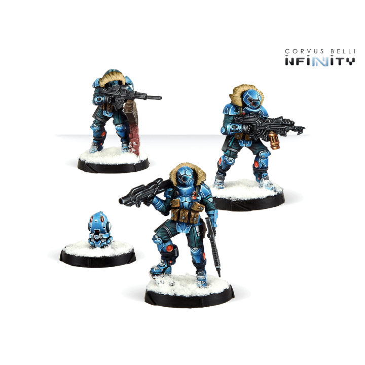 Infinity (Corvus Belli) - Vargars Maximum security team