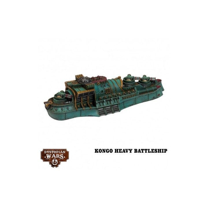 Kongo Battlefleet Set de l'Empire pour Dystopian Wars (Warcradle Studios)