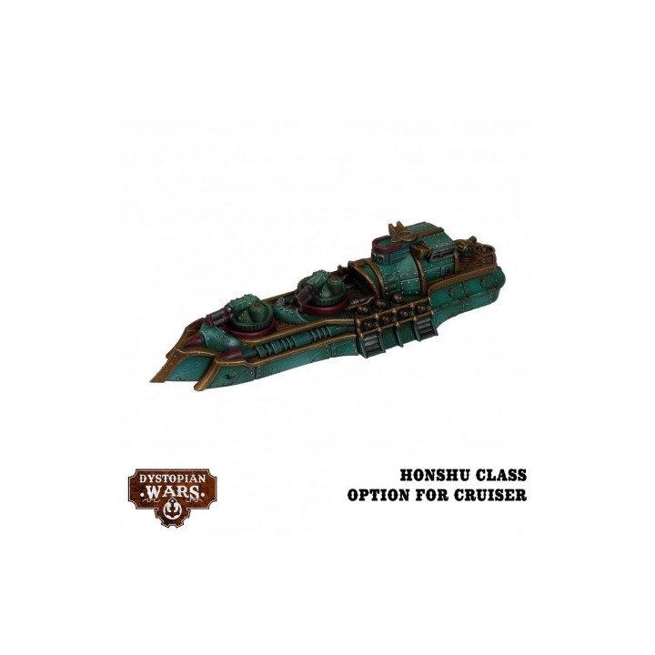 Kongo Battlefleet Set de l'Empire pour Dystopian Wars (Warcradle Studios)