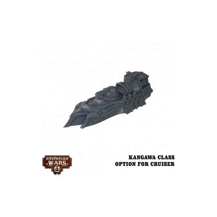 Kongo Battlefleet Set de l'Empire pour Dystopian Wars (Warcradle Studios)