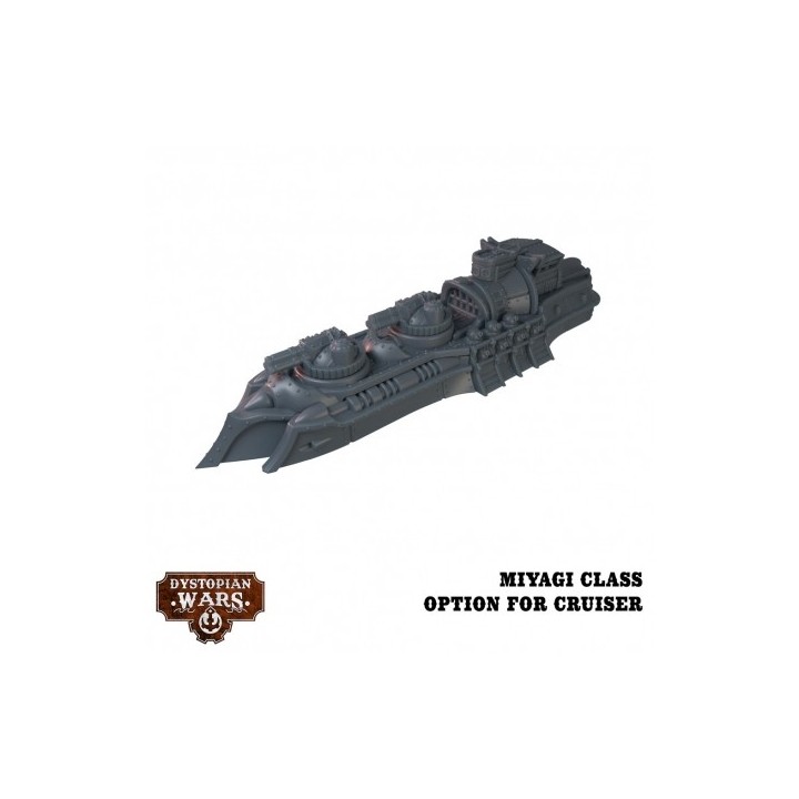 Kongo Battlefleet Set de l'Empire pour Dystopian Wars (Warcradle Studios)