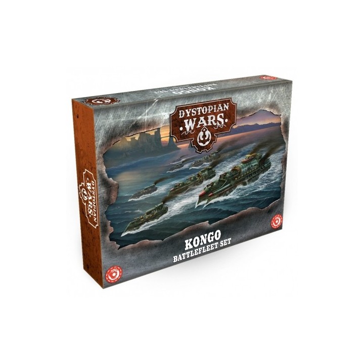 Kongo Battlefleet Set de l'Empire pour Dystopian Wars (Warcradle Studios)