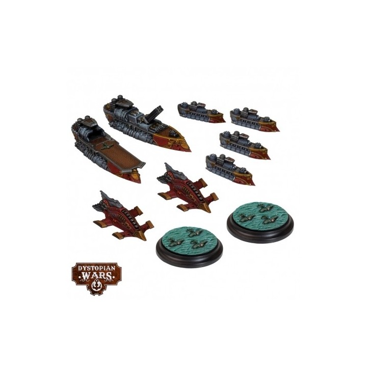 Dystopian Wars - Crown Support Squadrons