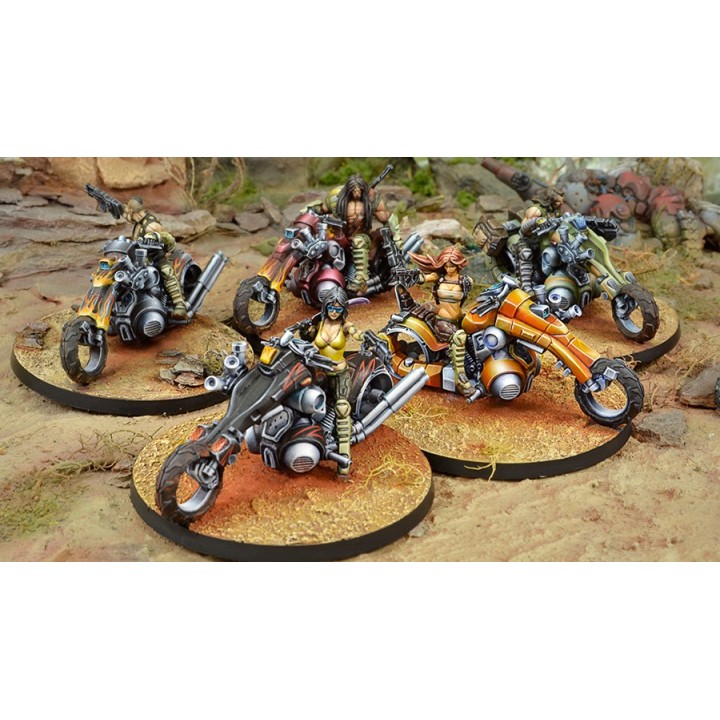 Infinity (Corvus Belli) - Nazarova twins, Kum Enforcers