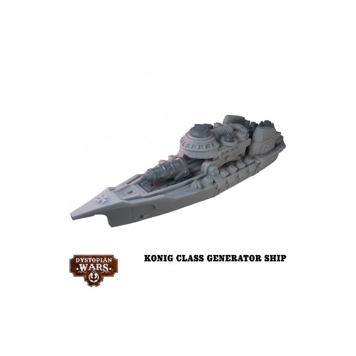 Dystopian Wars - Konig Battlefleet Set