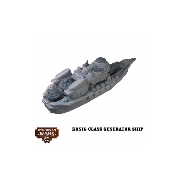 Dystopian Wars - Konig Battlefleet Set