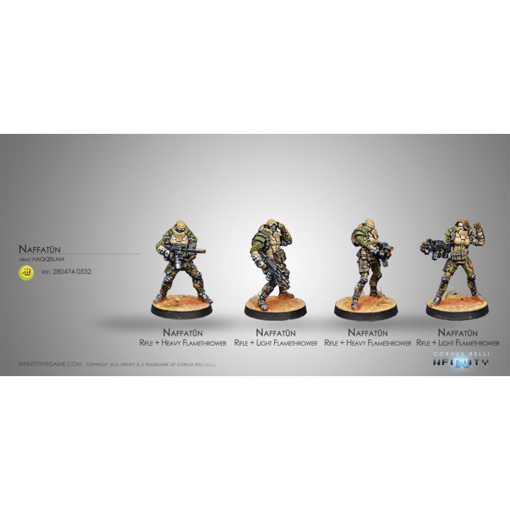 Infinity (Corvus Belli) - Naffatûn (Pack de 4)