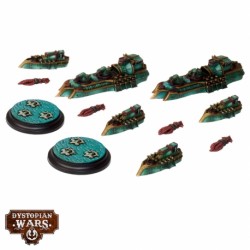 Dystopian Wars - Japanese Frontline Squadrons