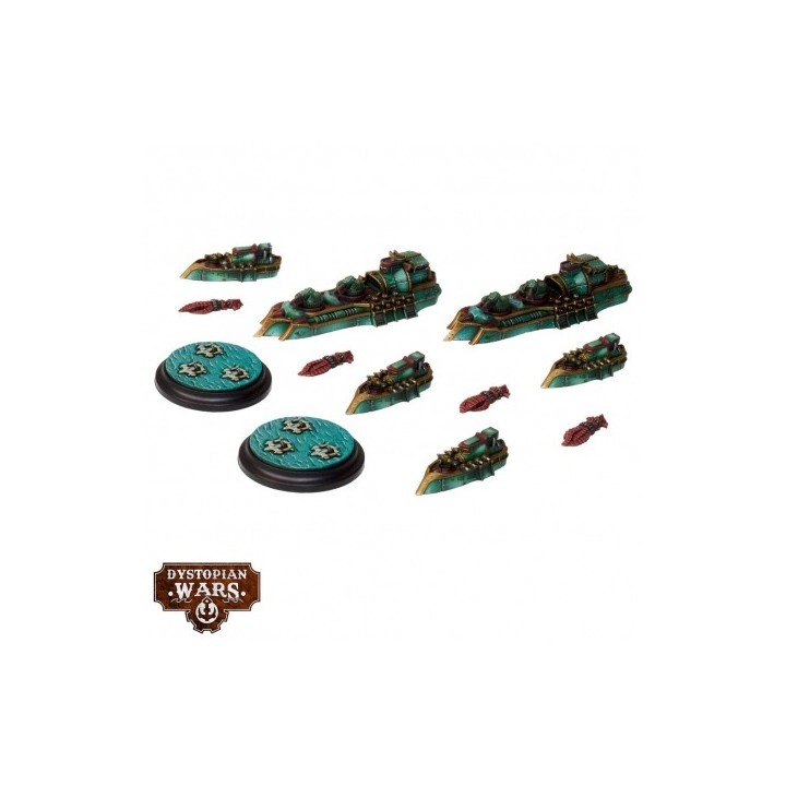 Dystopian Wars - Japanese Frontline Squadrons