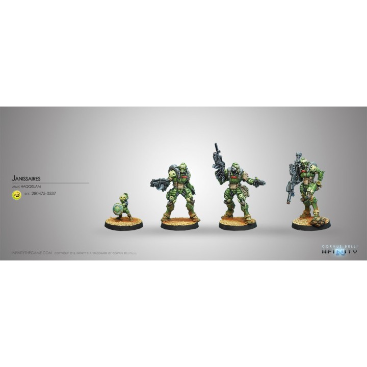 Infinity (Corvus Belli) - Janissaires , Tinbot