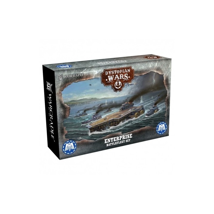 Dystopian Wars - Enterprise Battlefleet Set