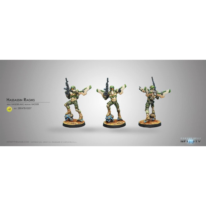 Infinity (Corvus Belli) - Hassassin Ragik (Hacker)