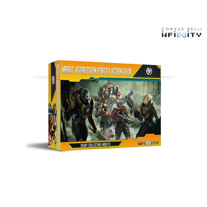 Figurines Infinity - Morat Agression Force Action Pack