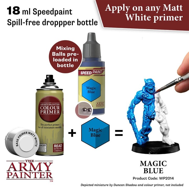Peinture Speedpaint Magic Blue (Army Painter)