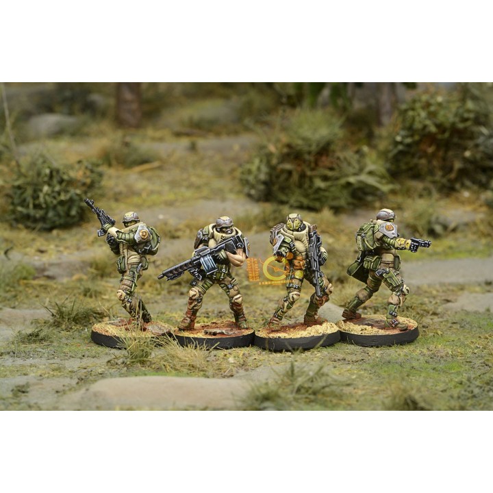 Infinity (Corvus Belli) - Djanbazan Tactical Group