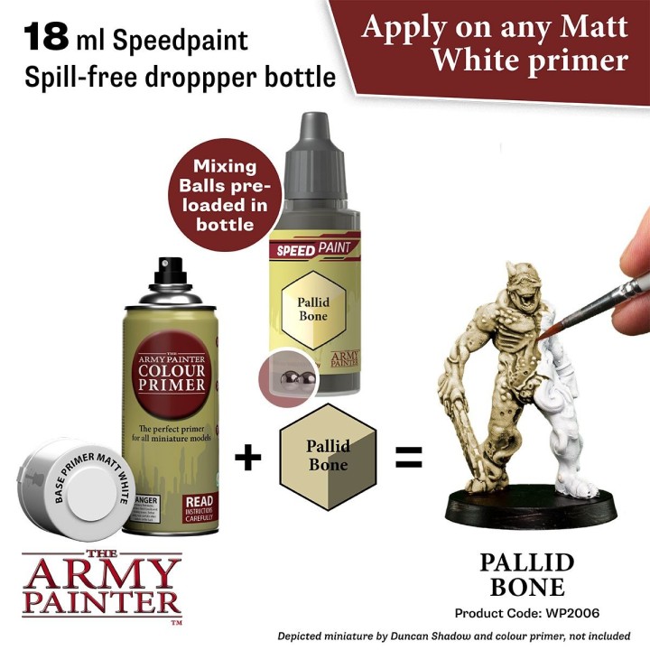 Peinture Speedpaint Pallid Bone (Army Painter)