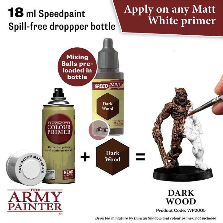Peinture Speedpaint Dark Wood (Army Painter)