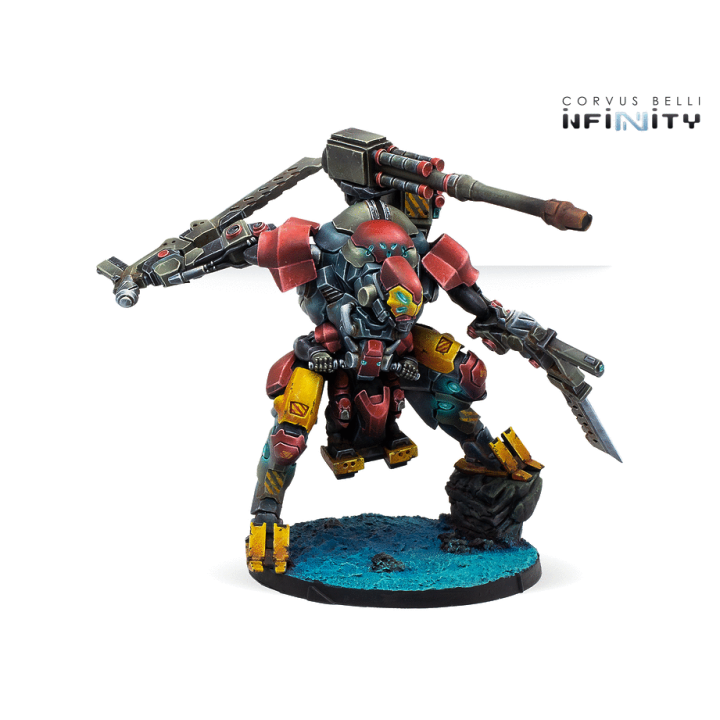 Figurine du Bultrack Mobile Armored Regiment pour l'Armée Combinée (Infinity)