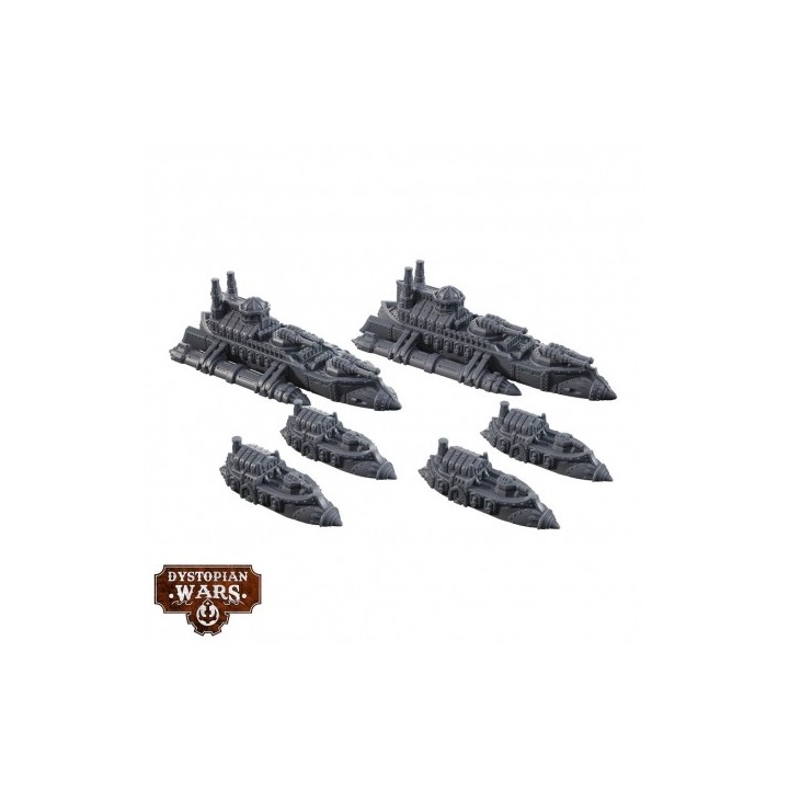 Dystopian Wars - Sultanate Frontline Squadrons