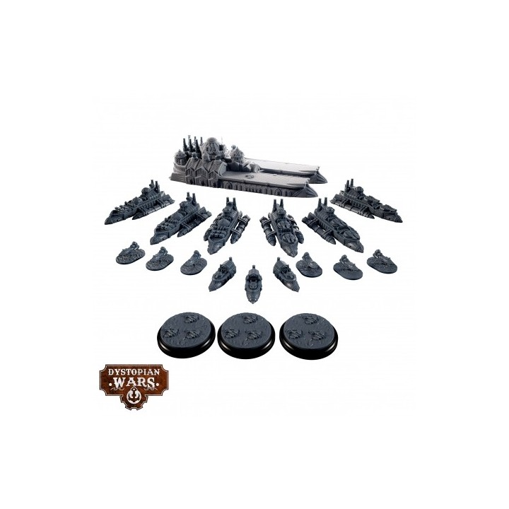 Dystopian Wars - Suleiman Battlefleet Set