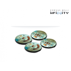 Infinity - 40mm scenery Bases, Beta Series (x4)