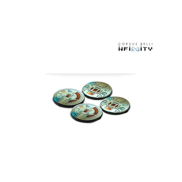 Infinity - 40mm scenery Bases, Beta Series (x4)