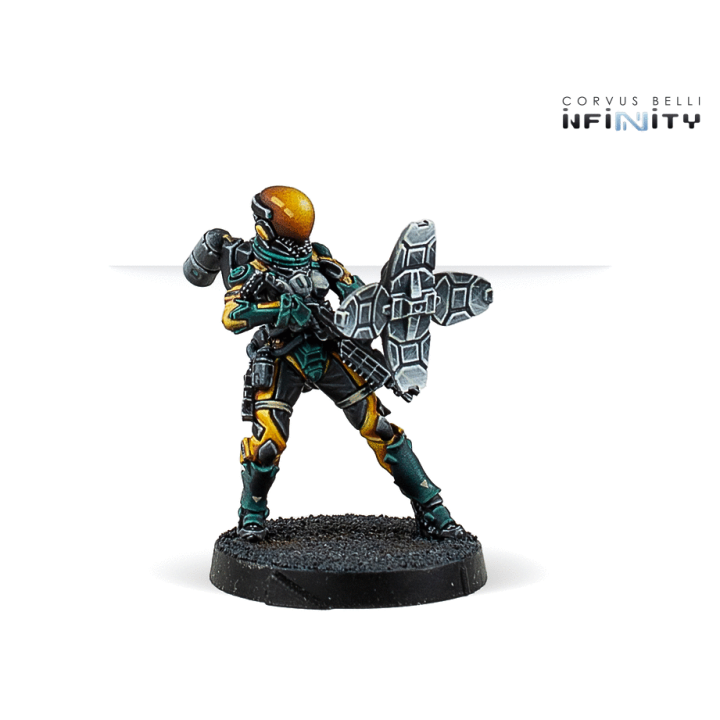 Figurines du Tiangou Orbital Activity Squad pour Infinity de Corvus Belli
