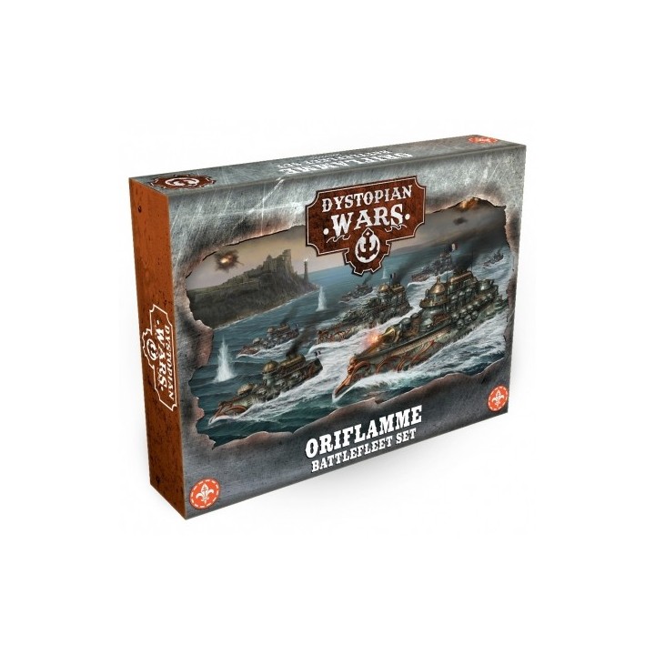 Dystopian Wars - Oriflamme Battlefleet Set