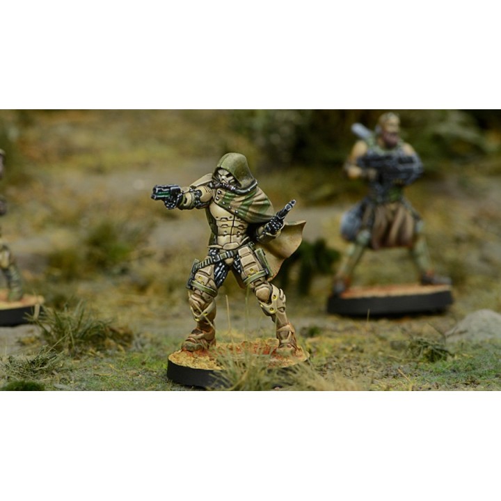 Infinity (Corvus Belli) - Hassassin Áyyar (Viral Pistols)