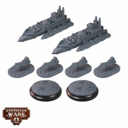 Dystopian Wars - Sultanate Support Squadrons