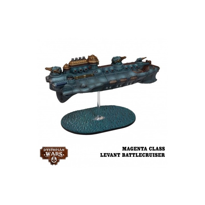 Dystopian Wars - Magenta Battlefleet Set