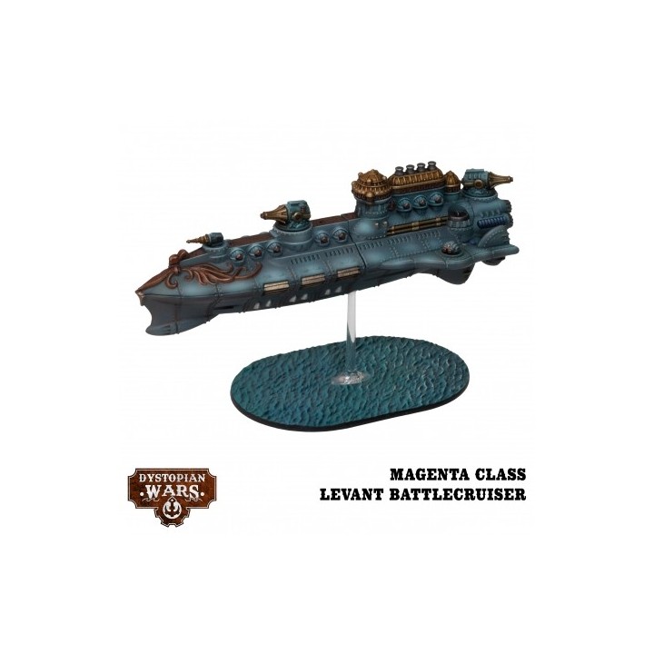 Dystopian Wars - Magenta Battlefleet Set