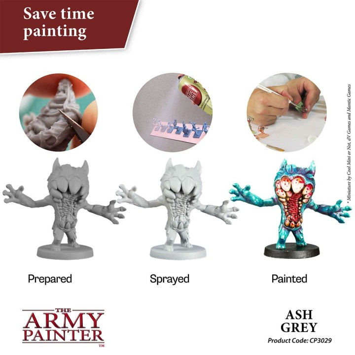 Sous Couche Ash Grey par Army Painter