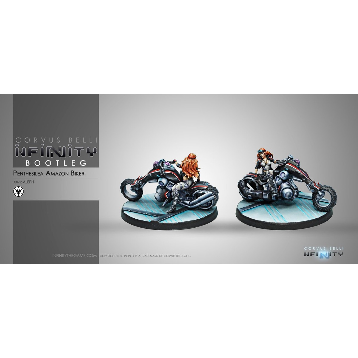 Figurine Infinity (Corvus Belli) - Penthesilea (Monofilament CCW) - Bootleg