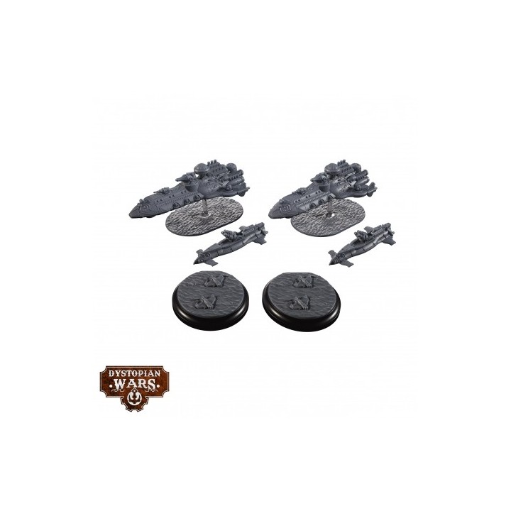 Alliance Levant Squadrons pour Dystopian Wars (Warcradle Studios)