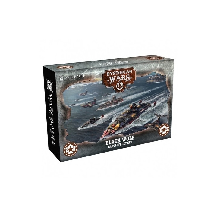 Dystopian Wars - Black Wolf Battlefleet Set